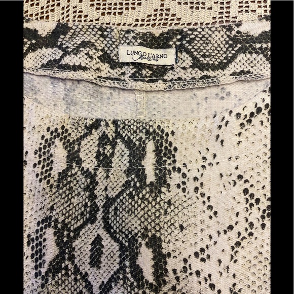 Lungo L’arno Italian 100% Linen Tunic - Picture 7 of 9